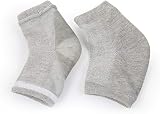 kuou 3 Pairs Gel Heel Socks Soft Moisturizing Moisture Day Night Care view 5