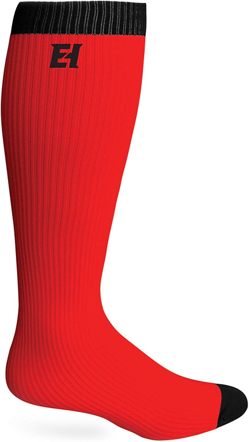 Elite Hockey, Pro-Liner Tube/Knee Sock Series, with Coolmax and Lycra, 1 Pair (Color/Size Choice) : Clothing