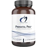 Designs for Health Prenatal Pro Methylated Multivitamin, 120 Capsules | Prenatal + Postnatal Vitamins with Iron, A, D, K, Methylated Folate and Calcium Magnesium Zinc for Nursing + Postpartum