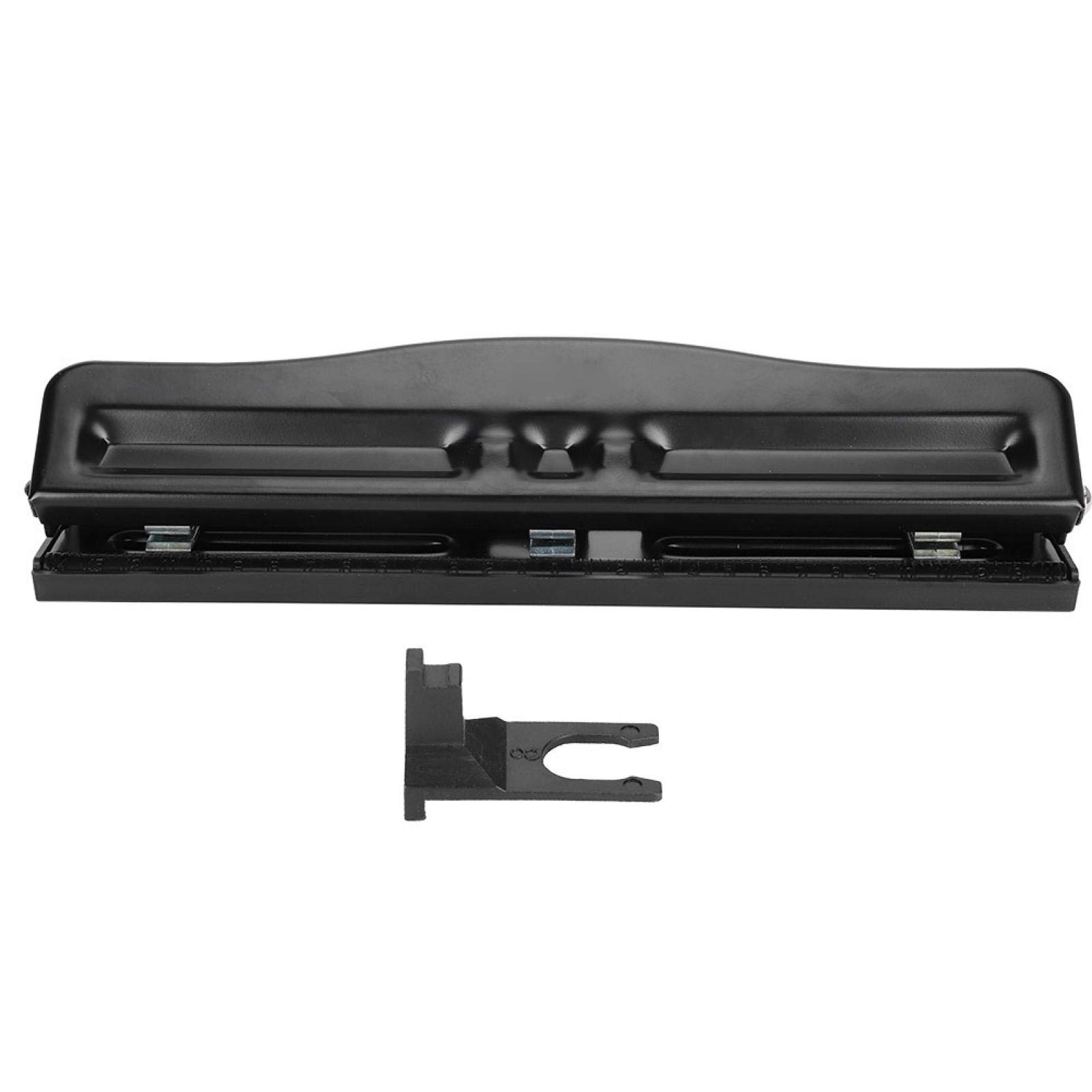 3 Hole Punch, 10 Sheets Capacity Desktop Hole Punch Office Hole Puncher for Paper Document Book Voucher