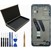 SECRETIGER LCD Screen Display Touch Digitizer Frame Assembly Replacement for B1550VL - BLU View Speed 5G LCD Screen 6.5"