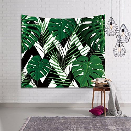 WCHUANG Green Plant Printing Bedroom Living Room Dorm Wall Hanging Tapestry (60"40", b2)