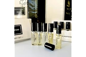 PEARLA·NERA Eau de Parfum Series 20 Sample Vials | The Complete Unisex Discovery Collection from the House of Maison d'Orient