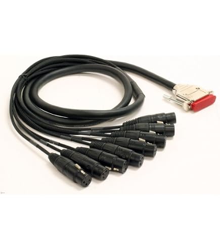 DB25 XLR マルチケーブル　MOGAMI avid、api、SSL、UAD Amazon.com: Mogami Gold DB25-XLRM Audio Snake Cable – Pro Studio