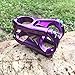 KRSEC Mountain Bike Stem,31.8mm 50mm Bicycle Stem Aluminum Short Handlebar Stem Riser Ultra-Light MTB BMX DH FR for Most Bicycle, Road Bike, Mountain Bike, Cycling Handlebar Accessories (Purple)thumb 4