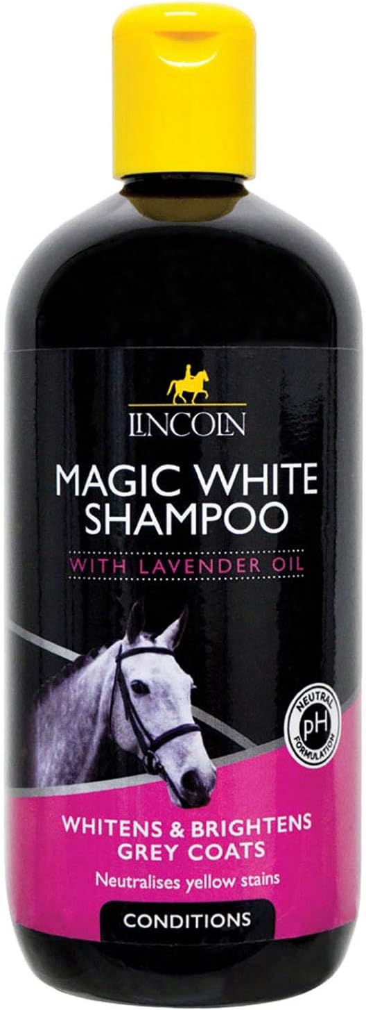 Lincoln (BHB) Lincoln Magic White Horse Shampoo 1 Litre, 1 l (Pack of 1)