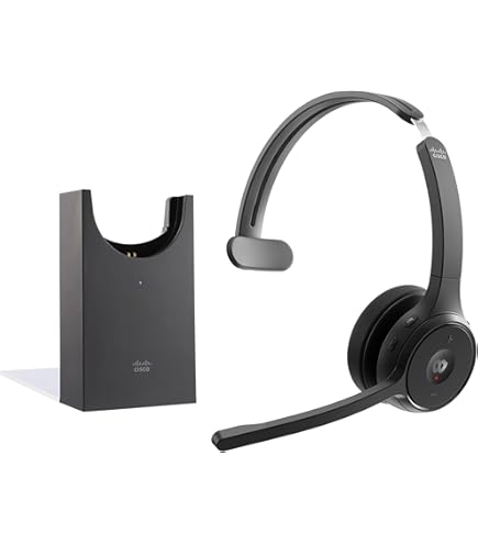 Amazon.com: Cisco Headset 322 USB, Wired Dual On-Ear