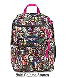 JanSport Big Student Girly Prints Backpack B1026: Multi Painted Stones