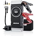 NEXPOW Car Battery Jump Starter 3000A Peak with Air Compressor,12V 150PSI Portable Jumpstart Box for Up to 8L Gas 8L Diesel Engine, PD18W Quick Charging, Force Start Button