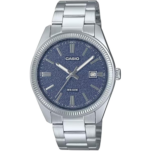 Amazon.com: Casio MTP1308D-2AV Men's Standard Stainless Steel Blue