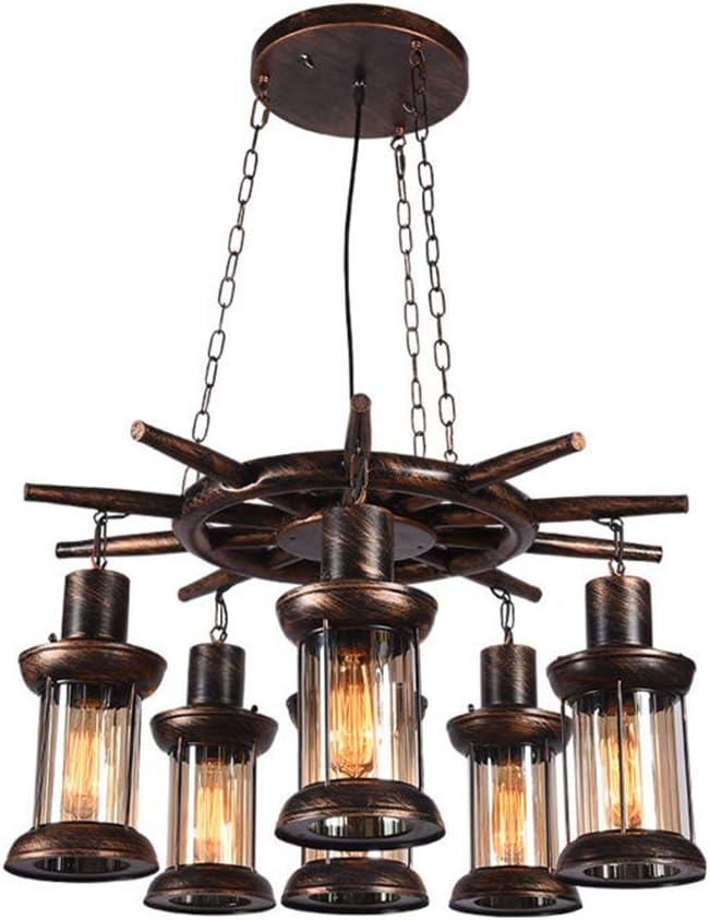 Diseño Retro Lámpara Colgante Industrial Mesa De Comedor Vintage Mesa