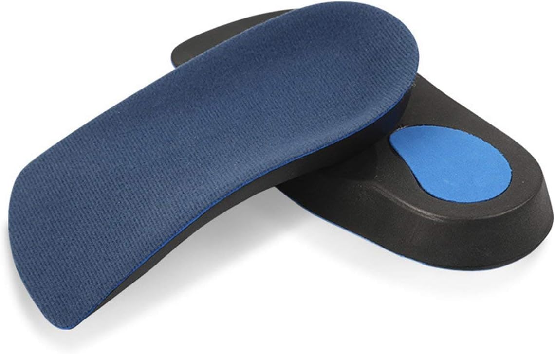 Rouku Ultra-light Orthopedic Shoe Insole Orthotic Insoles Breathable Anti-shock Anti-sweat Flatfoot Shoe Insole Half-Length