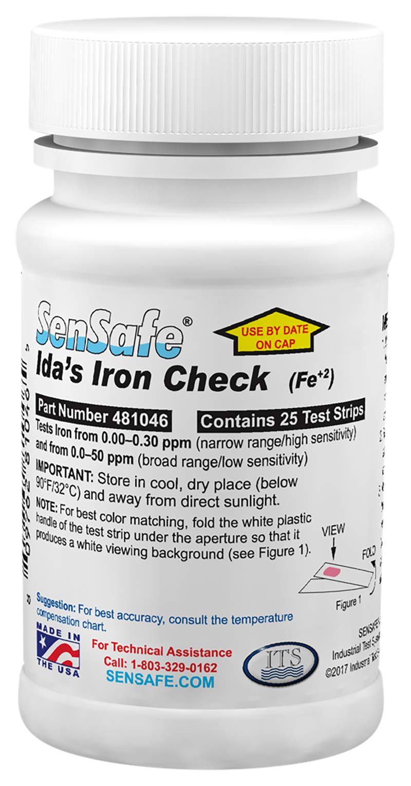 ITS Europe 481046 SenSafe® Ida's Iron Test, Fe+2