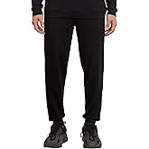 netdraw Men's Bamboo Viscose Cotton Jogger Sweatpants, Casual Lounge Tapered Cuffed Pants with Pockets