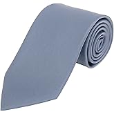 JNJSTELLA Men's Classic Solid Color Necktie 3.15" Tie