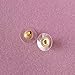 Bassion 400 Pcs Bullet Clutch Earring Backs with Pad Earring Safety Backs Ear Nut Hypoallergenic Earring Back
