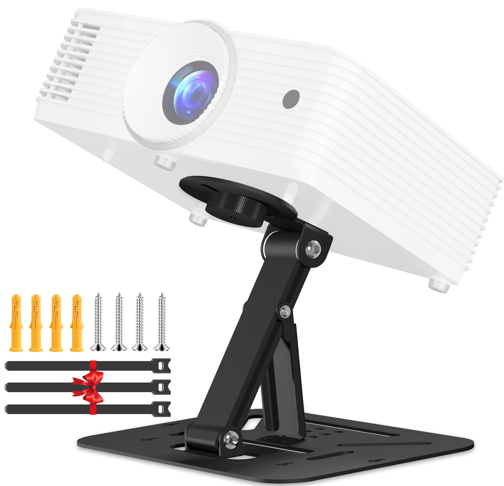 Photo 1 of 2-Be-Best Desktop Projector Stand, 1/4" Screw Foldable Desk / Wall / Ceiling Projectors Mount Stand, Adjustable Mini Projector Stand Compatible with Small Projectors for Home, Office, Outdoor