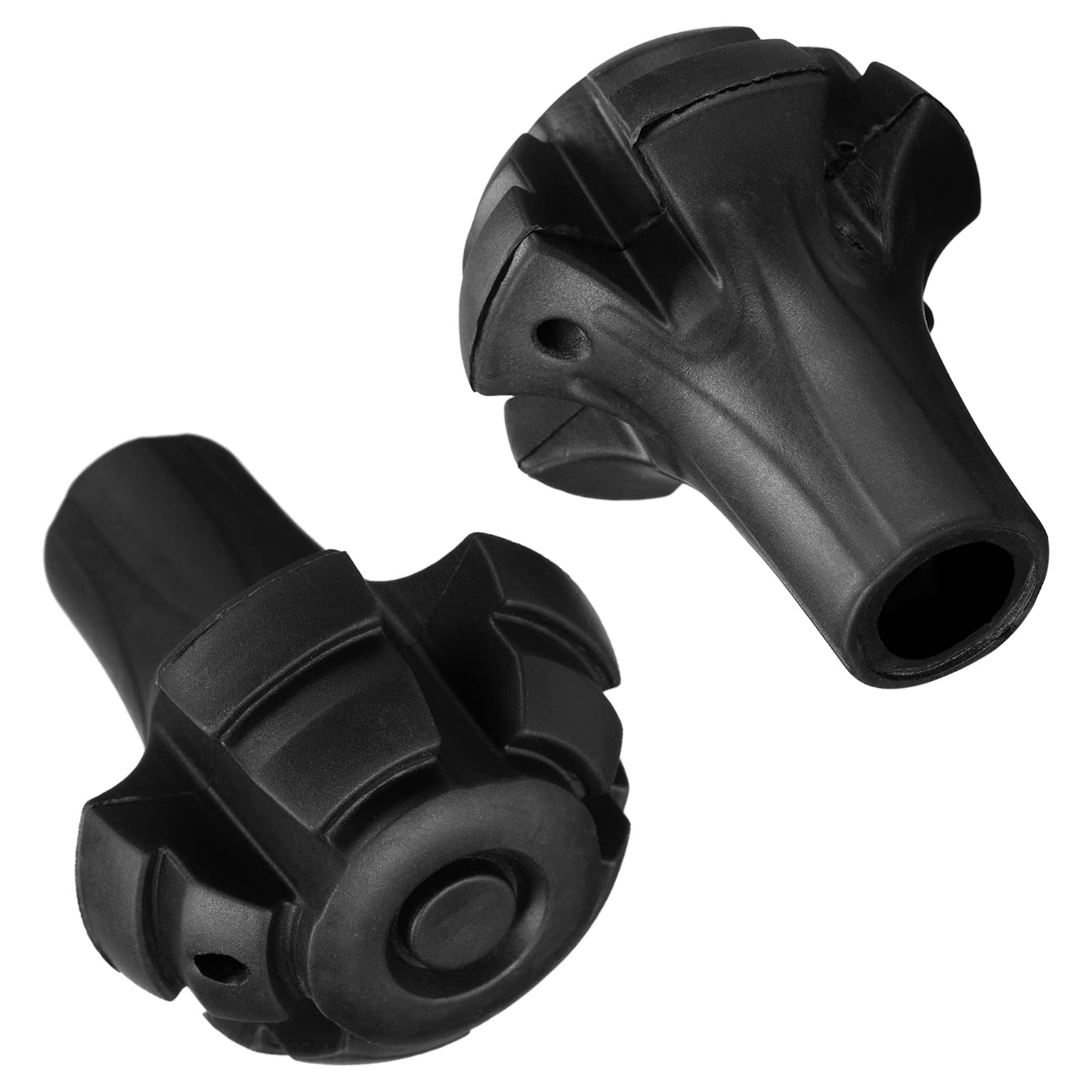 PATIKIL Trekking Pole Accessories, 2Pcs Spherical Walking Stick Tip Protectors Replacement for Outdoor Hiking Climbing Ski