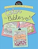 Color the Bible® 3-in-1: An Adult Coloring Book for Your Soul