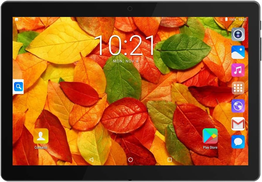 10.1" Inch Android Tablet PC,PADGENE® M10 2GB RAM 32GB Phablet Tablet Quad Core Tablets Dual Camera Sim Card Slots, Wifi, GPS, Bluetooth 4.0 Google Play [2018