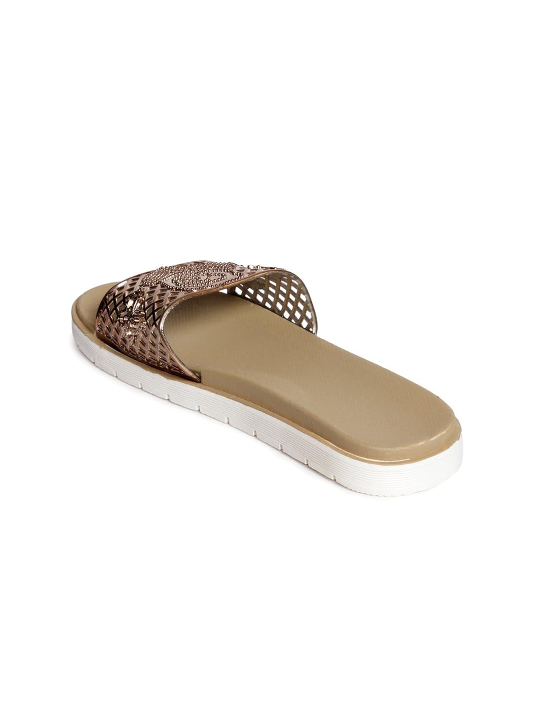 meriggiare women tan synthetic flats