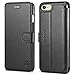 SHIELDON iPhone 6S Plus Case,iPhone 6 Plus Leather Case, Premium Genuine Leather Folio Wallet Case with [Kickstand] [Card Slots] [Magnetic Closure] Flip Cover Case for iPhone 6/6S Plus (Black)