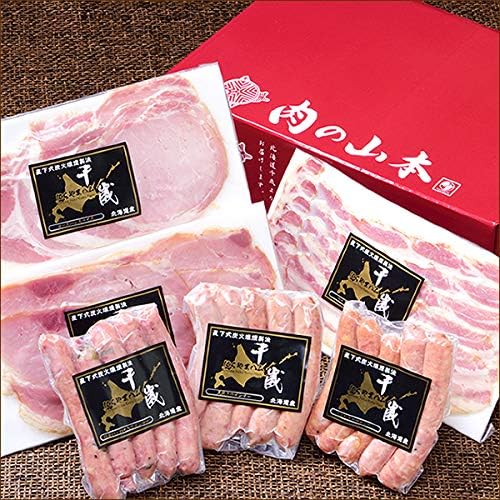 Amazon ハムギフト 北海道産 黒ラベルcセット 人気 北海道 ギフト 肉の山本 千歳にくやまハム 北のデリシャス ハム 通販