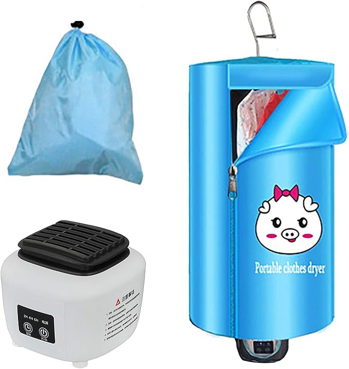 Portable household dryers, foldable mini dryers, 360°Clothes Drying