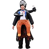 Double Couple Grim Reaper Inflatable Costume Blow Up Halloween Costumes for Adults funny halloween inflatable ride on costumes Men Women