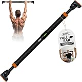 ZENO Pull Up Bar Doorway 72-102 cm Adjustable Heavy Duty Chrome