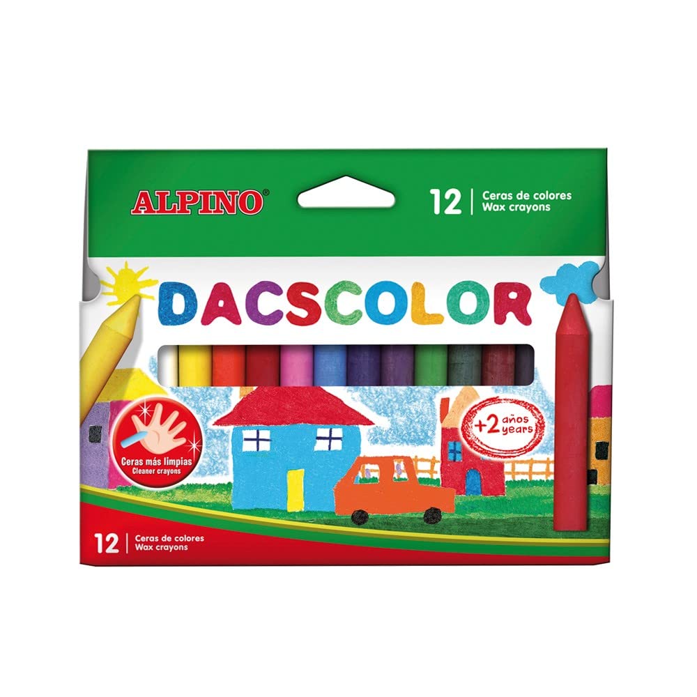 DACS dc050290 12 Wax Dye Kit Assorted Colours