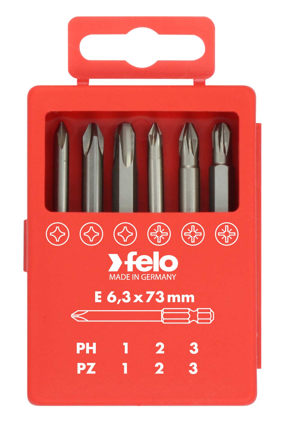 Felo 032 917 16 Sets of Inserts, Multi-Colour