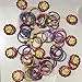 GoProver 50pcs Baby Hair Ties for Kids Toddlers Girls Ponytail Holder Head Bands Ropes Colorful Elastic Headband Accessories