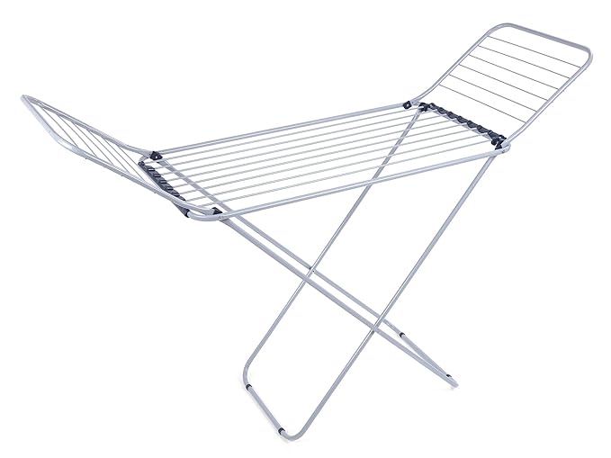 Gimi Alutech Plus Cloth Dryer, Foldable Drying Stand, Aluminium from