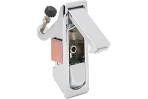 TISSTING 3.54in Compression Latch Lock Zinc Alloy Adjustable Lever,RV Cabinet Latch with Independently Installed Trigger,for Installation RV Toolbox,Boat Cabinet,Door Thickness 0.04"-0.94" Grip Range(Silver)