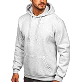 LUYIJIESHENG Men's Hoodies Pullover Hooded Sweatshirt