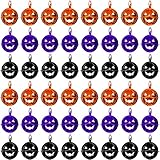 60 Pieces Halloween Pumpkin Bells Jack-o-Lanterns