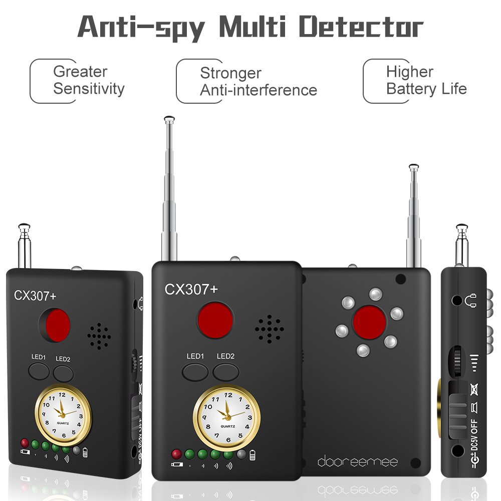 Amazon.com: Detector de señal RF antiespía para cámara de ...