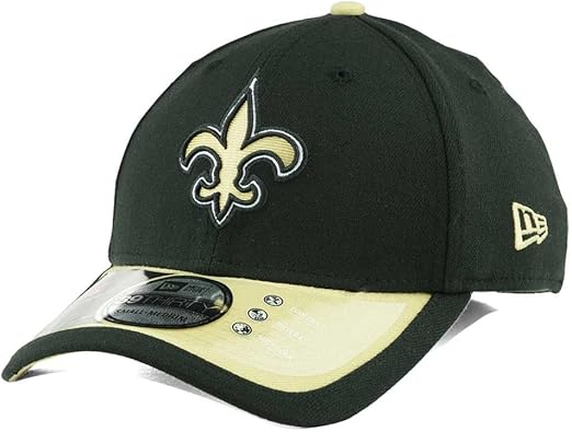 saints flex fit hats