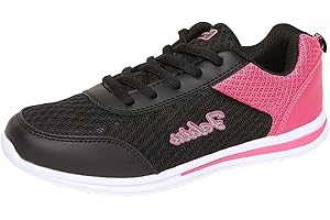 SBGMOSJ Bowling Shoes Women 9 Wide All Black Sneakers for Women Cute White Tennis Shoes Women Comfortable Womens Walking Shoes Sock Sneakers Slip On Mesh Platform Cute Black Sneakers for Women Comfortable