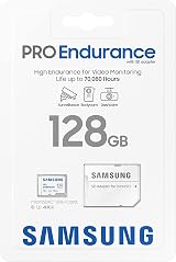Samsung PRO Endurance 128GB microSDXC UHS-I U3 100MB/s Video Monitoring view 8