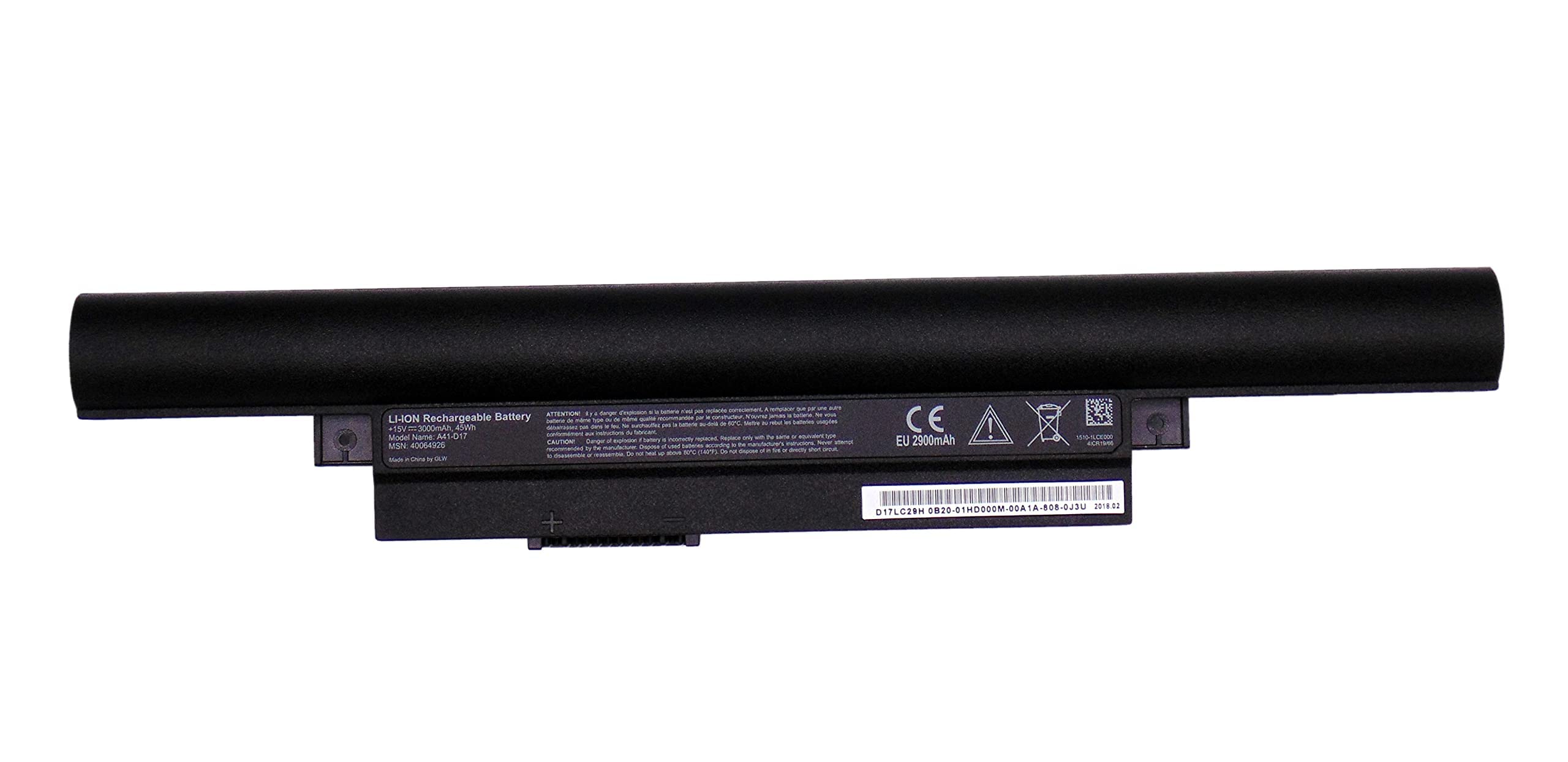 15V 3000mAh Laptop Battery For A41-D17 For Medion Akoya E7415 E7415T E7419 E7416 P7647 P7643 E7420 P7643