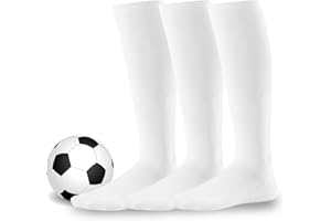 TEEHEE SOCKS Soccer Socks Athletic Sports Socks Softball Baseball Cushioned Knee High Tube Socks Kids Teens Women Men Unisex