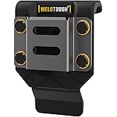 MELOTOUGH Drill Holder for Tool Belt,Drill Holster,Tape Measure Holder - Fits Up to 2.7" Belt(Black)