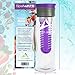Fruit Infuser Water Bottle, Made from Triton BPA-Free