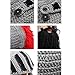 GIANCOMICS Red Tassel Roman Halloween Cosplay Knight Helmet Visor Beanie Knit Hat Cap Grey LM03