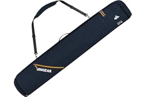 Unigear Snowboard Ski Bag for Air Travel, Reinforced Double Padded Snowboard Bag with EPE Dense, Water-Resistant and Durable up to 175cm Ski Snowboard Travel Bags for Flying