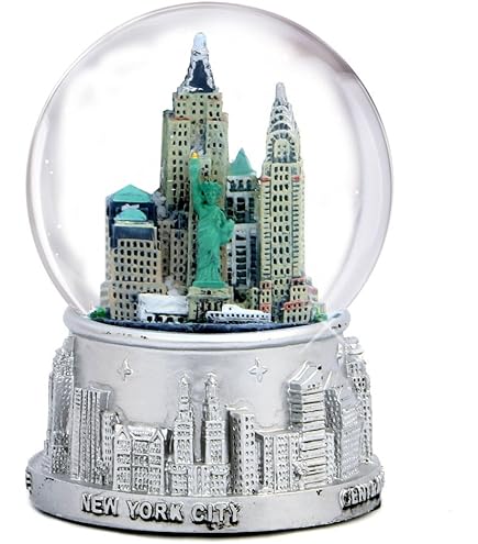 置物 CoolSnowGlobes Crystal