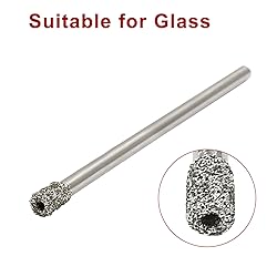 Hordion 20 Pcs 3mm / 1/8 Inch Diamond Drill Bit