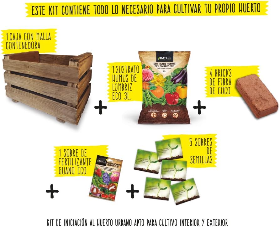Huerto Urbano - Huerto vintage - Batlle: Amazon.es: Jardín